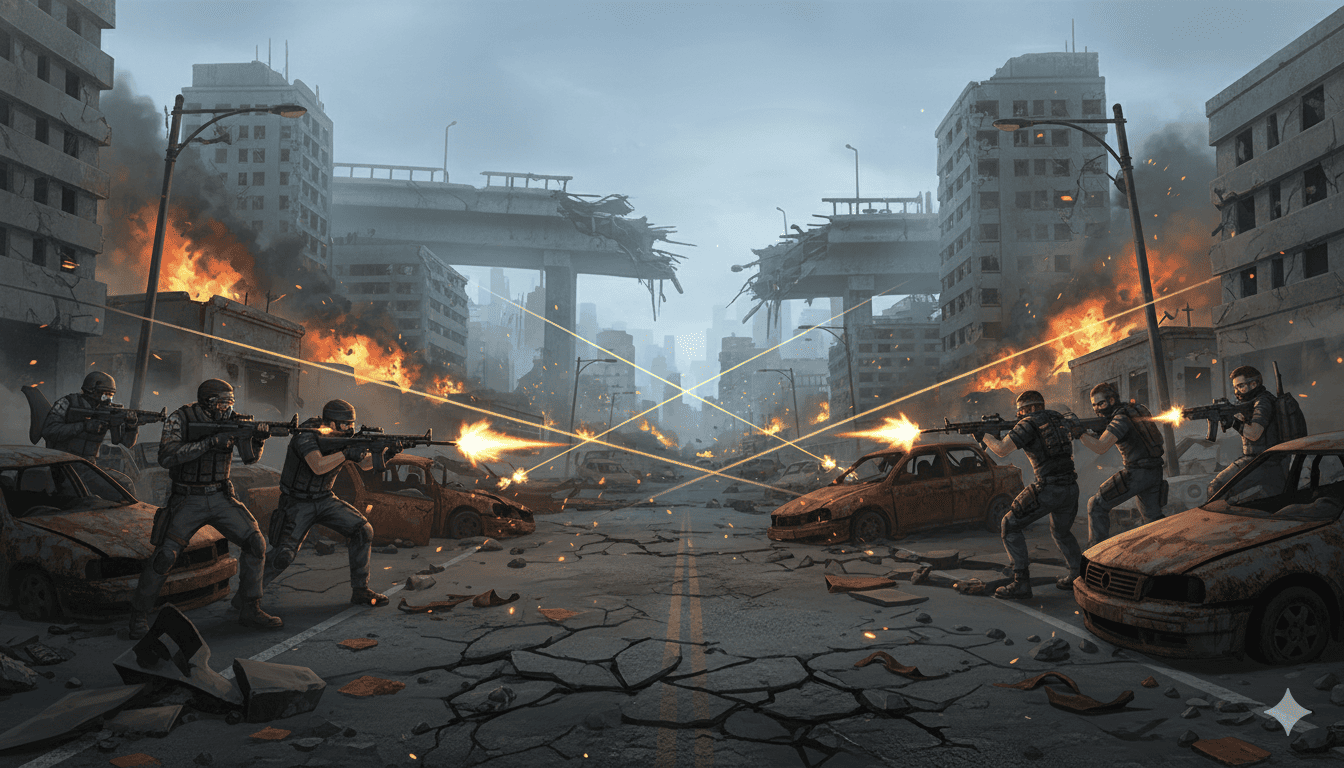 Intense Survivor Combat